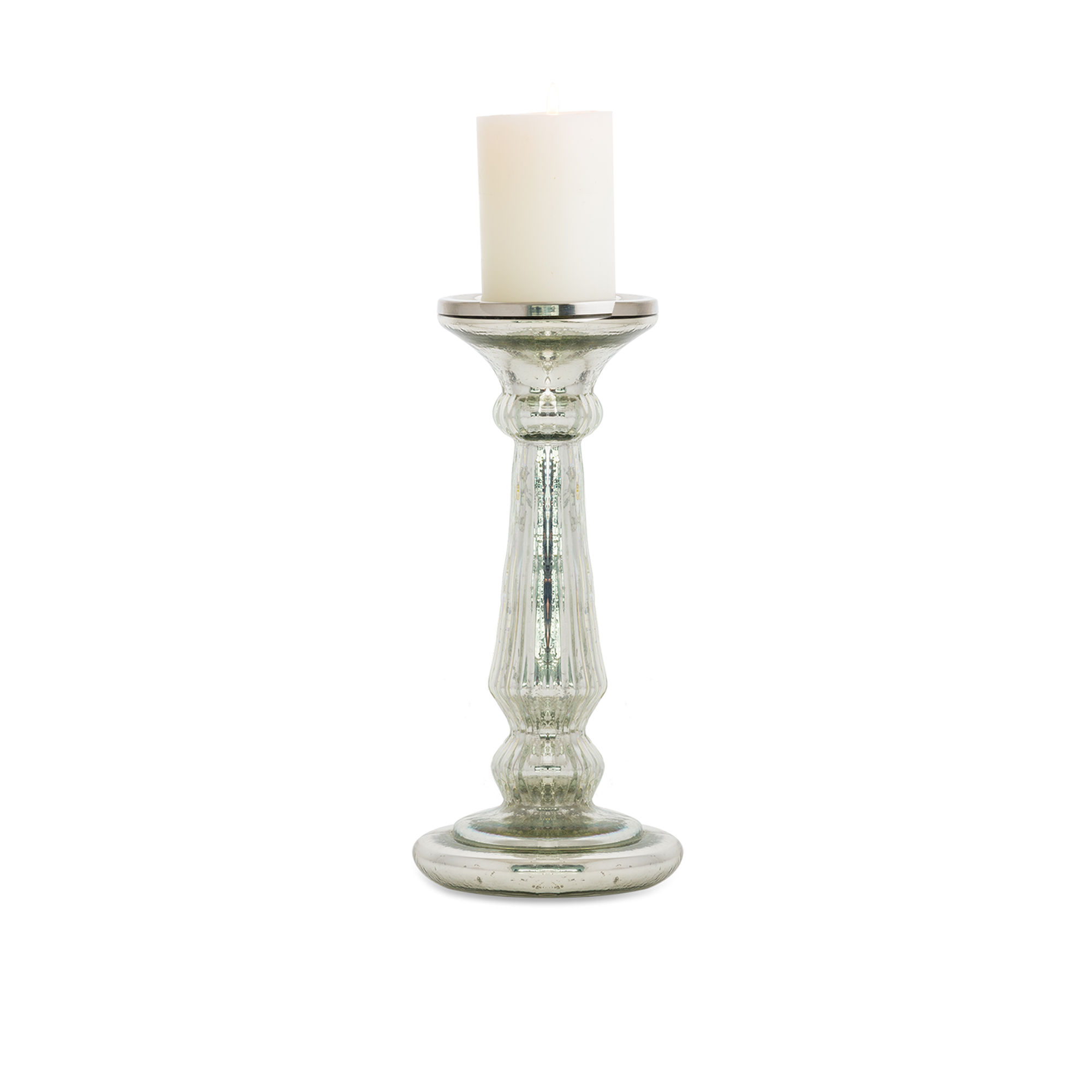 Stately Pillar Candle Holder