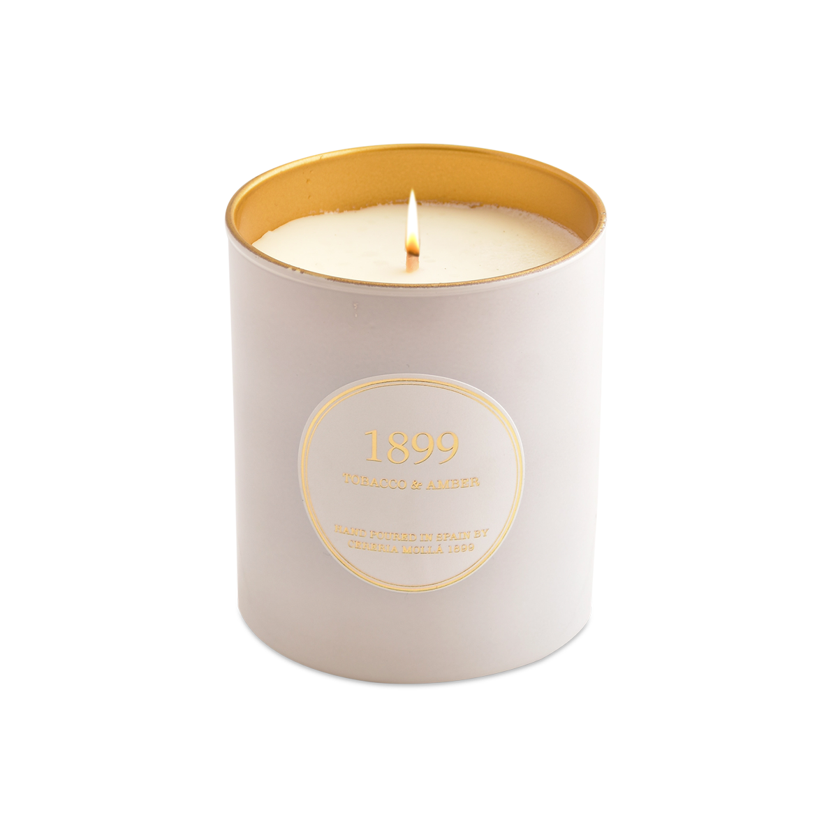Tobacco & Amber Scented Candle