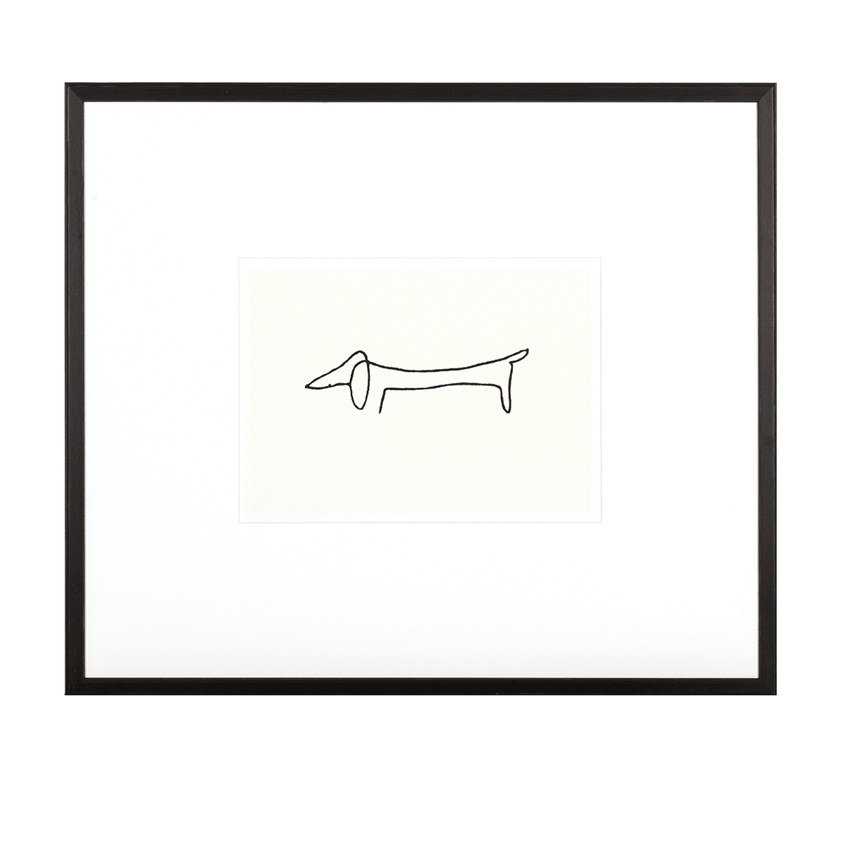 P Picasso : Le Chien Wall Art