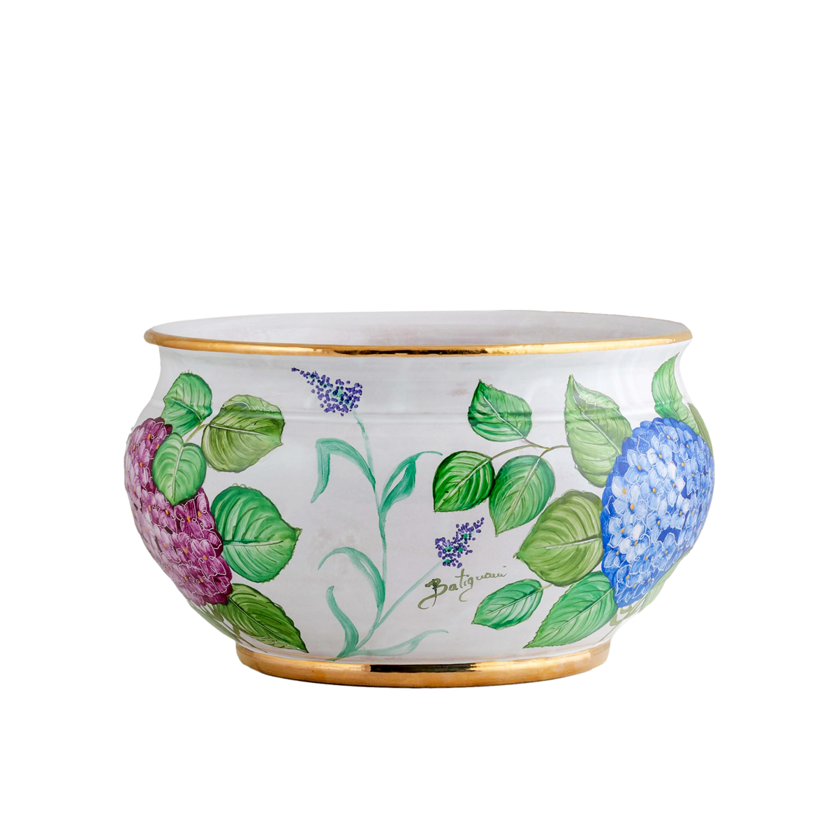 Hydrangea Centerpiece Bowl