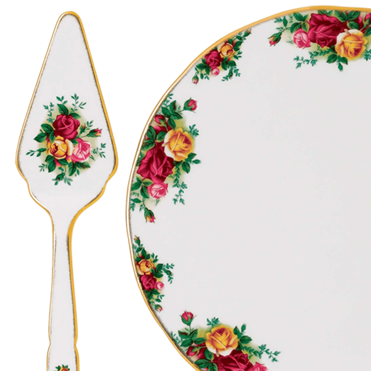 Old Country Roses Cake Stand