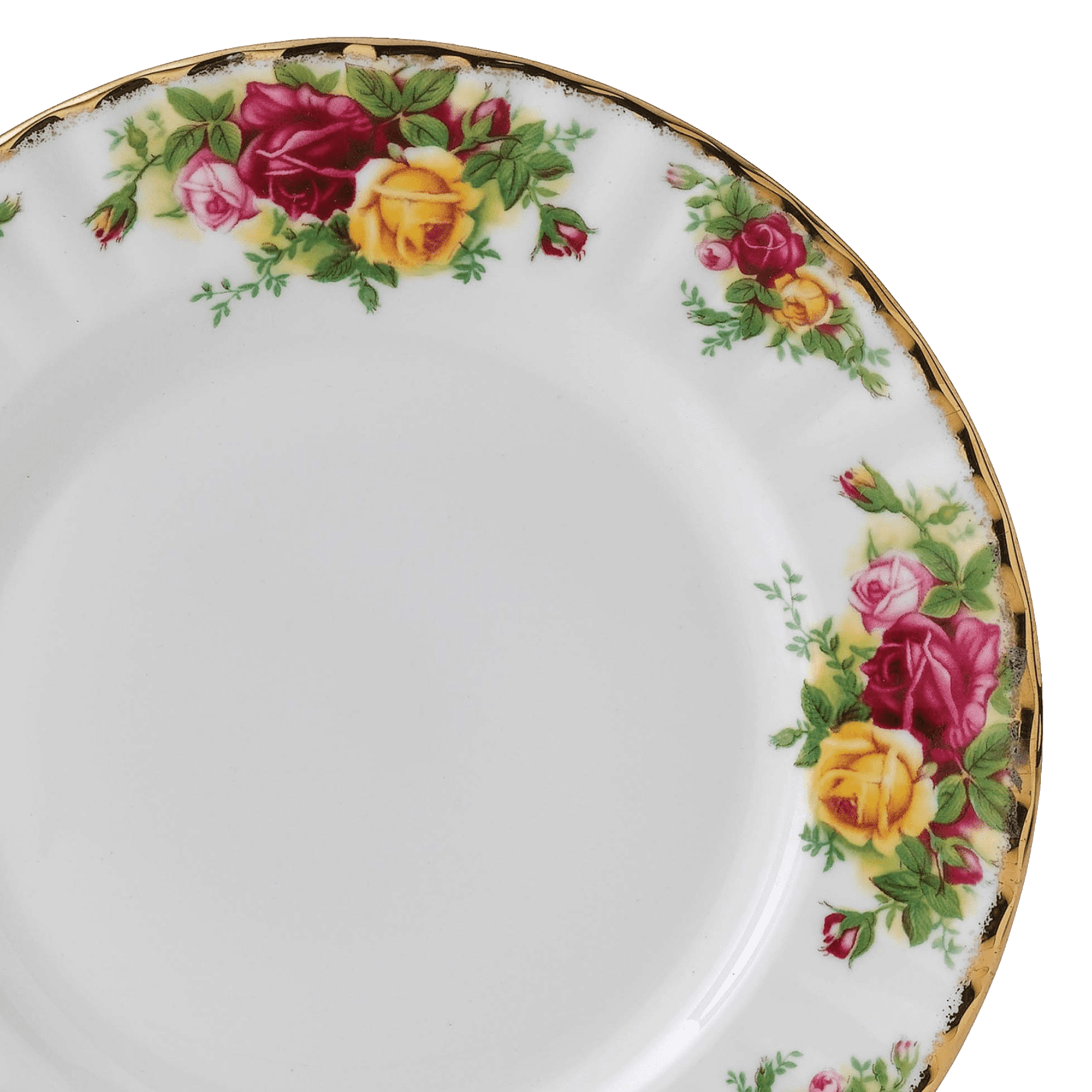 Old Country Roses Appetizer Plate