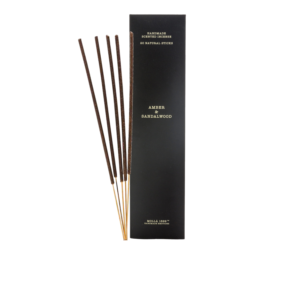 Amber & Sandalwood Incense Stick Set of 20