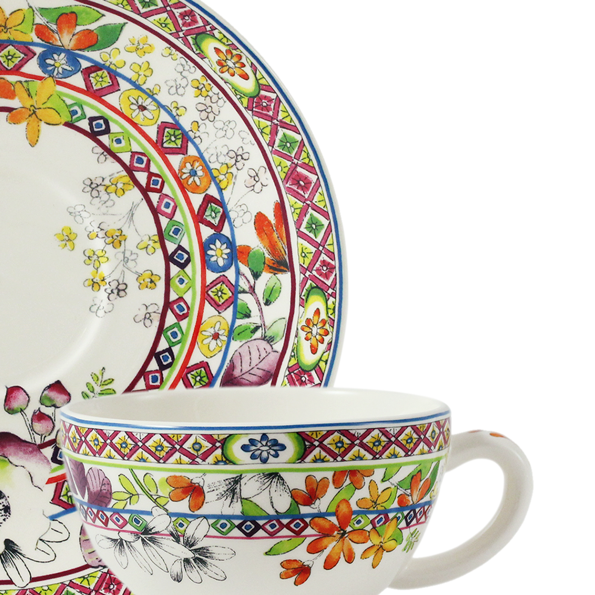 Bagatelle Breakfast Cup & Saucer