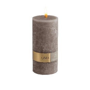 Firewood Scented Pillar Candle