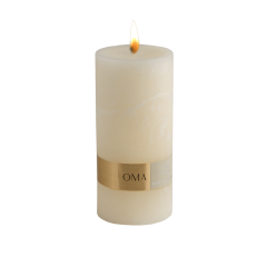 Vanila Cream Scented Pillar Candle
