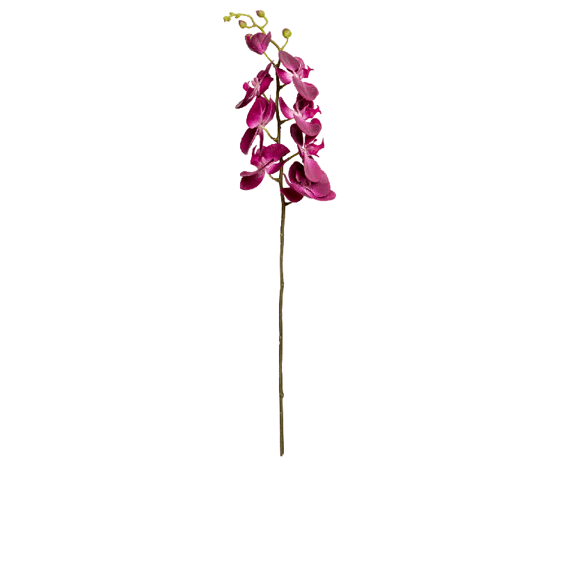 Faux Botanical Stem Fuschia