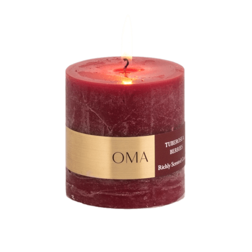 Pillar Candle Red 3