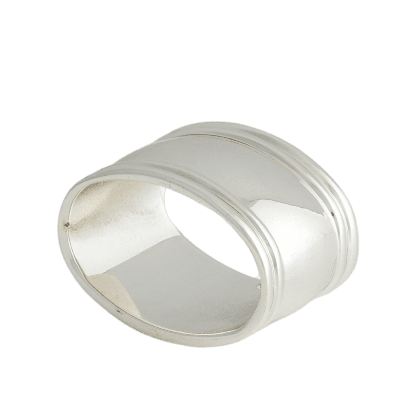 Oval Napkin Ring Set