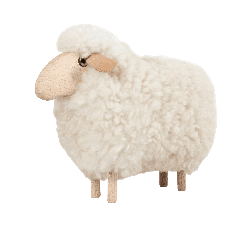 Sheep Cream 10cm