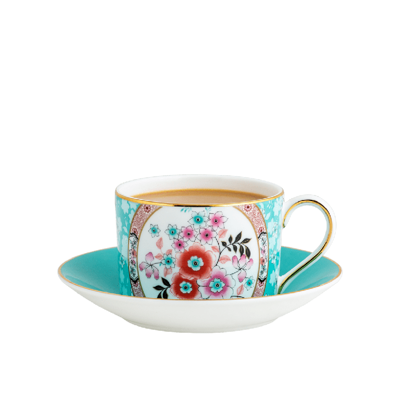 Camellia Teacup & Saucer