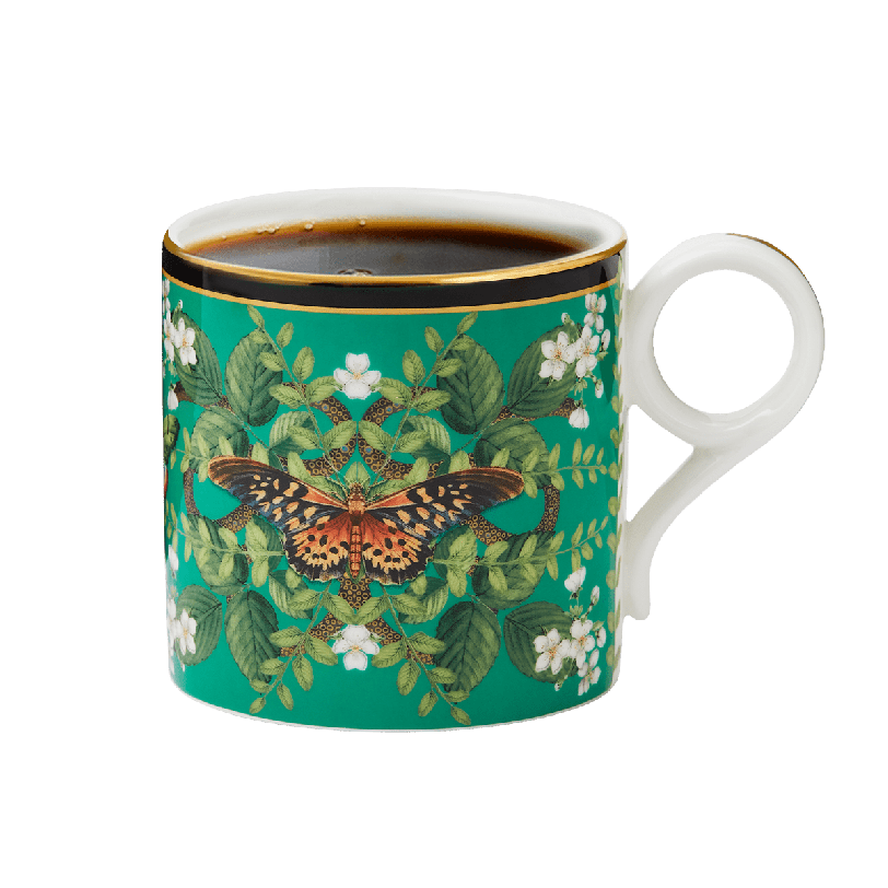 Emerald Forest Mugs S/2