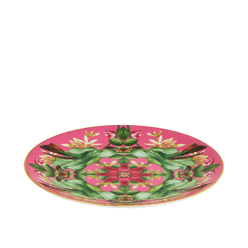 Pink Lotus Appetizer Plate