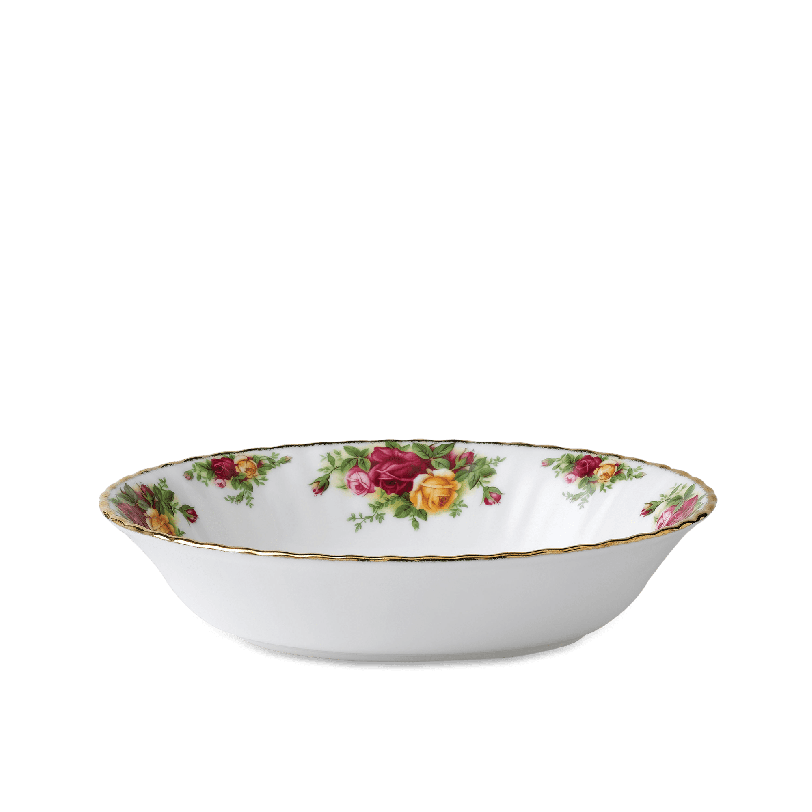 Open Oval Vegetable Dish