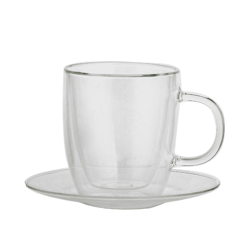 Double Wall Cup & Saucer