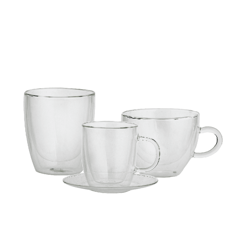 Amo Double Wall Cup & Saucer