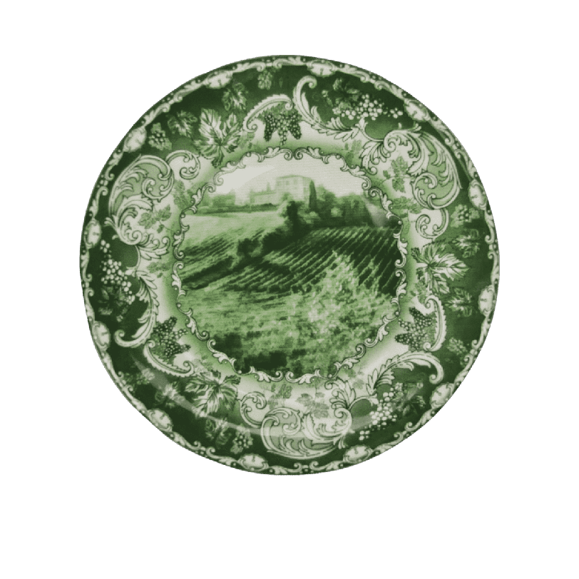 Bolgheri Verde Dessert Plate