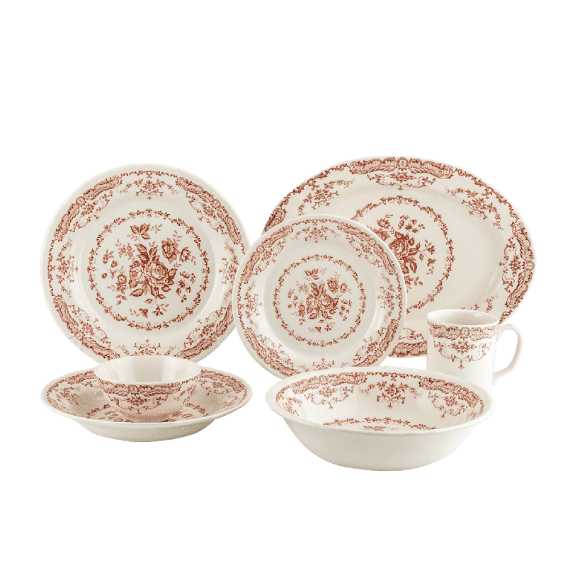 Camille Brown Dinner Set of 18