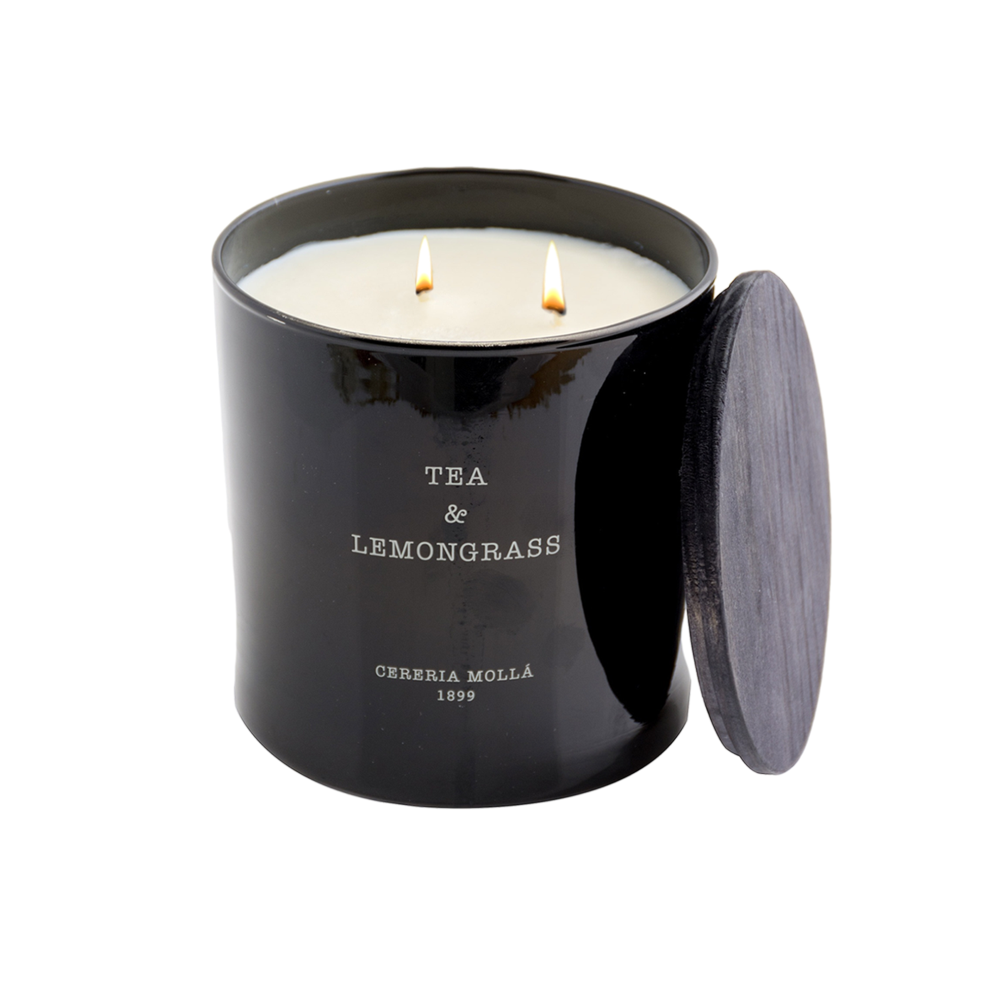 Tea & Lemongrass Scented Candle