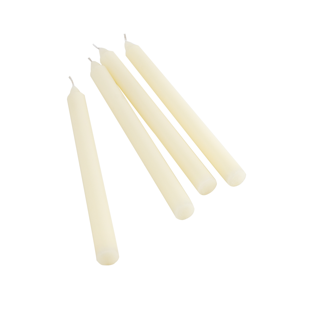 Floga Non Scented Taper Candle Set of 6