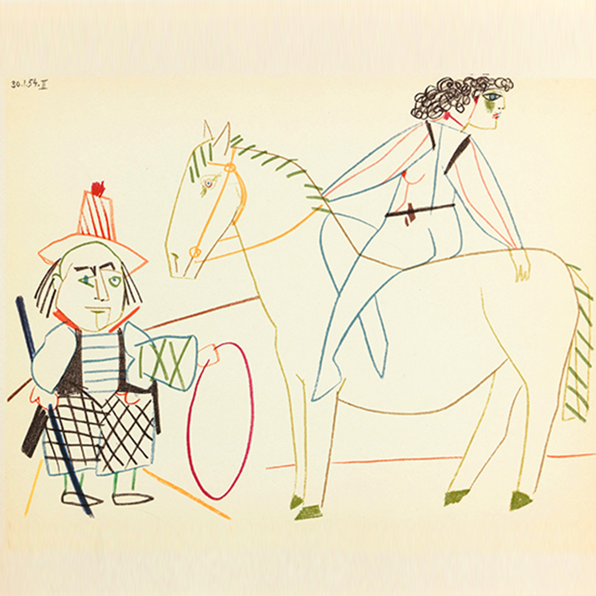 Pablo Picasso 1954 Wall Art