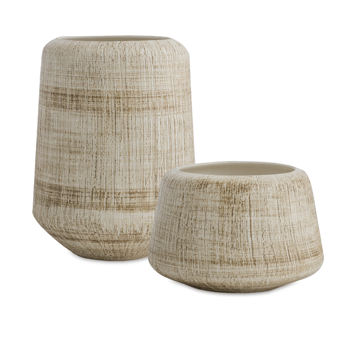 Talhawin Brown Ceramic Vase