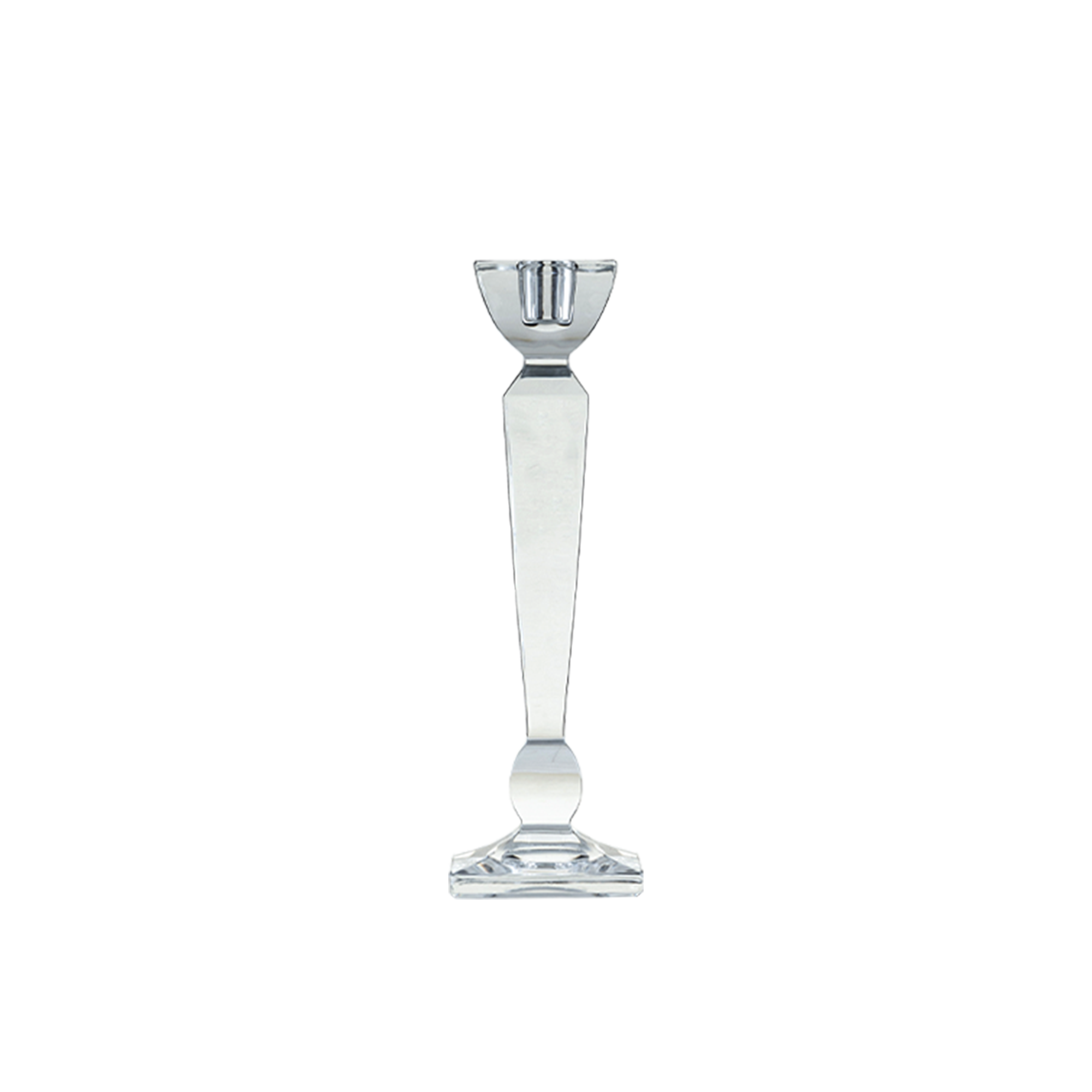 Olympia Glass Taper Candle Holder