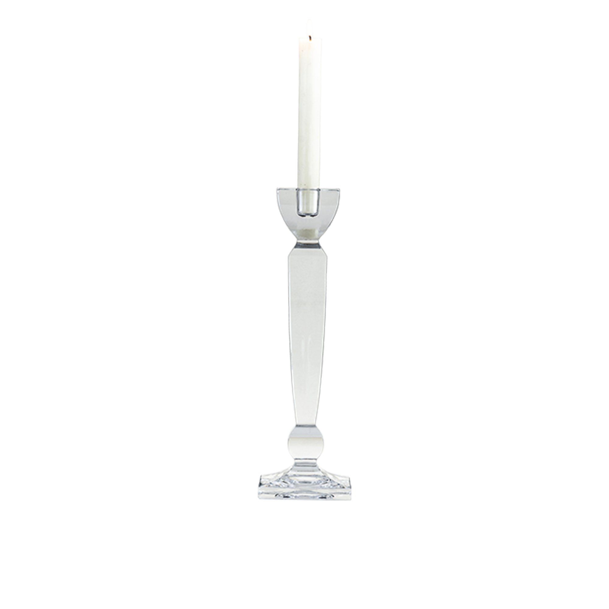Olympia Glass Taper Candle Holder