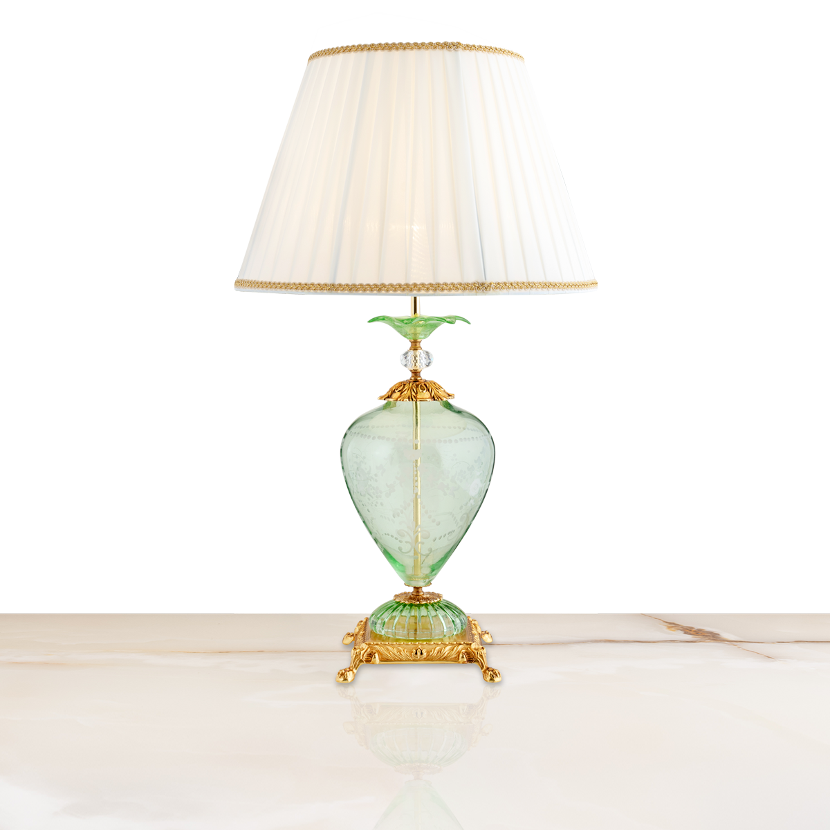 Velour Table Lamp