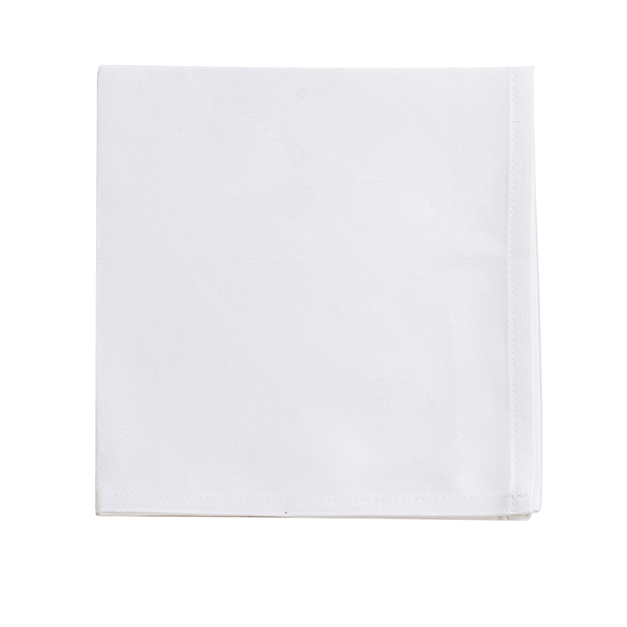 Plain Satin Confettis Blanc Napkin