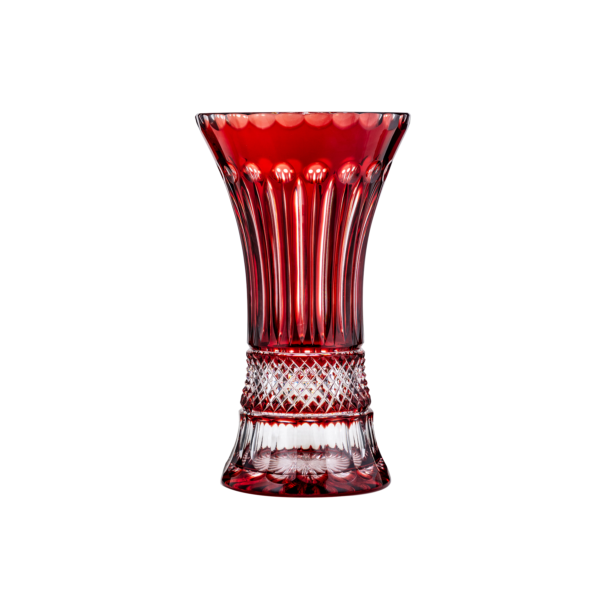 Mikasa Red Vase