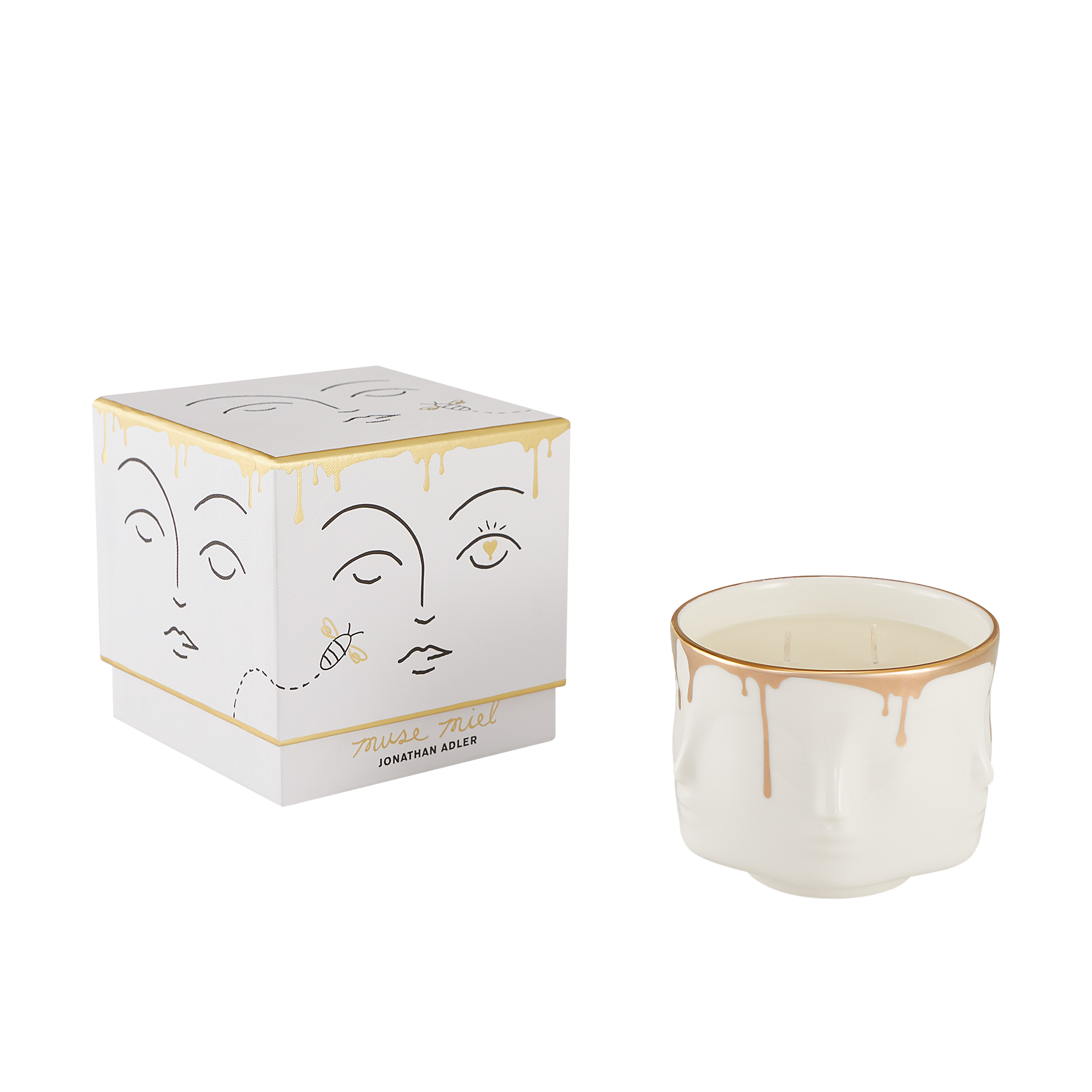 Muse Miel  Scented Candle