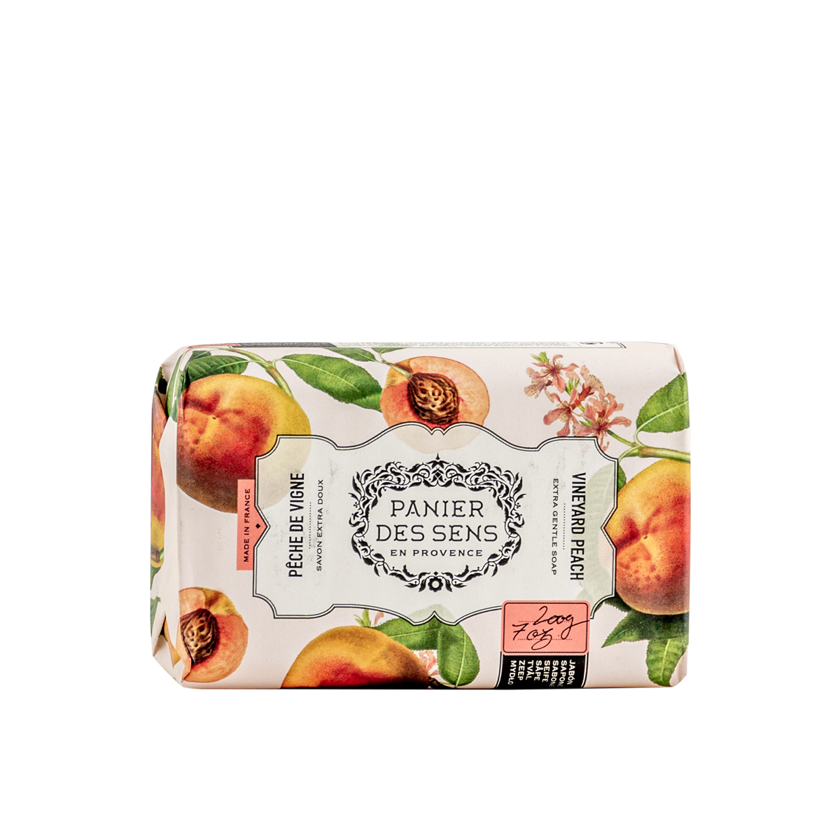 Shea Butter Bar Soap - Vine Peach